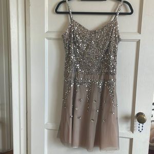 Sequin & tulle dress